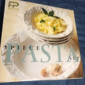 5 pcs pasta set, made in Portugal  , new in the box